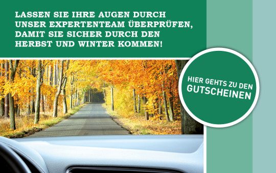 Einladung zum Herbst-Sehtest